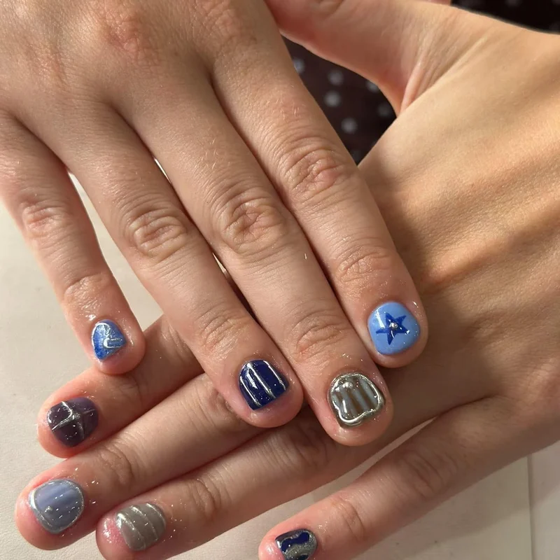 LENA Nails & Beauty Da Nang — Seoul Blush French Almond Gradient